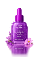 Esencia Facial con Bakuchiol 30 ml | Sérum Hidratante Antiaging con Ácido Hialurónico y Vitaminas | Alternativa Natural al Retinol